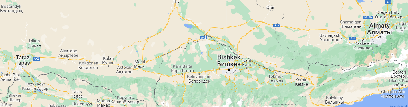 Almaty to Bishkek to Taraz