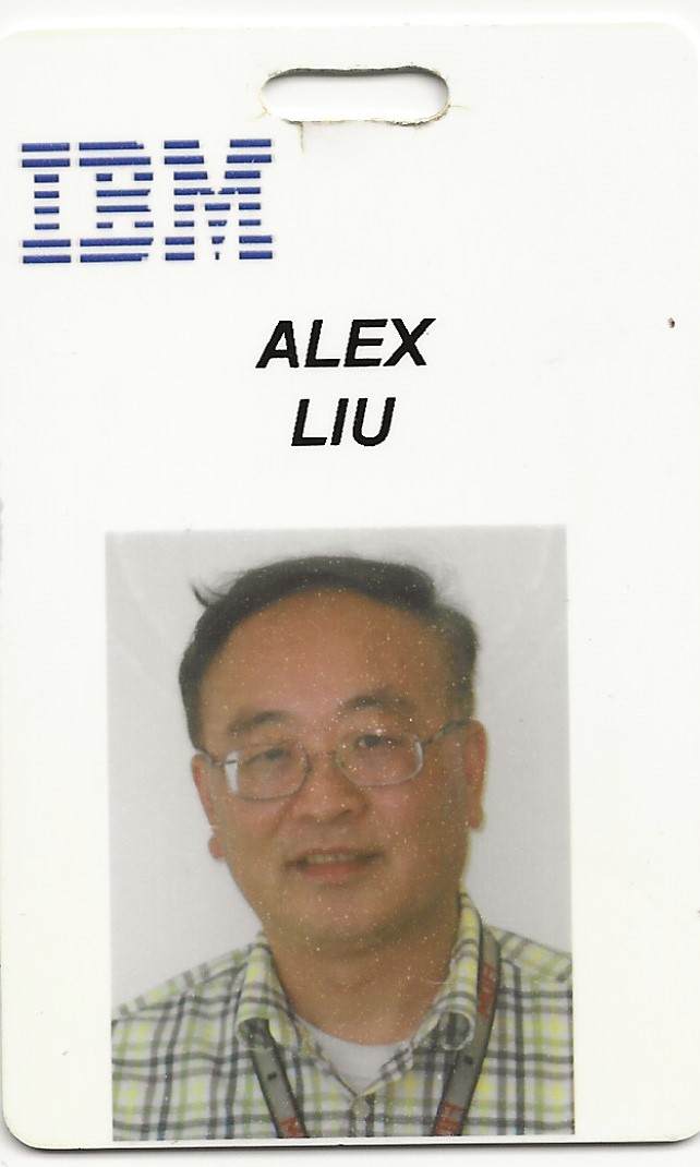 IBM ID Alex Liu 2013-2019