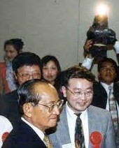 with President Ramos